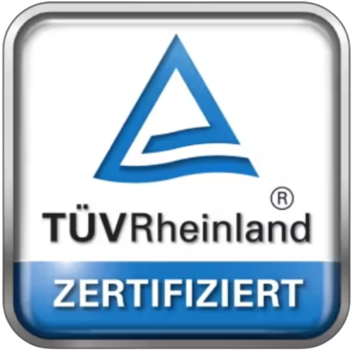 TÜV Rheinland qualification checked
